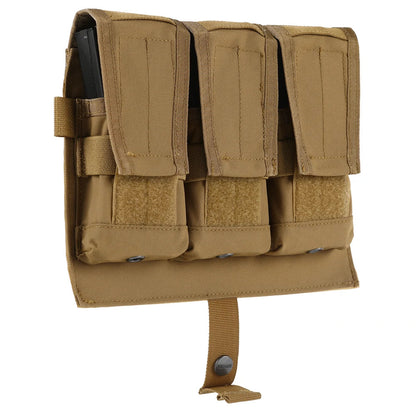 Triple Magazine Pouch Tactical Vest Front Panel MOLLE JPC AVS 6094 Hunting Vest-5