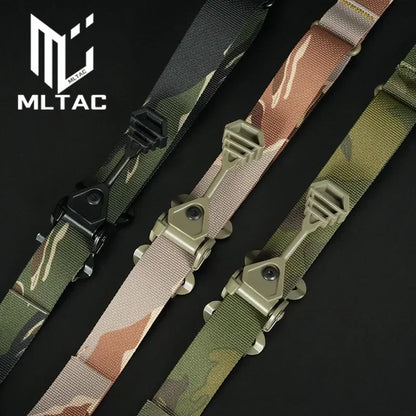 Tactical 2 Point Modular Rifle Sling Shooting Hunting Weapo Fast Shoulder Strap Portable Adjustable Sling Rope Fit M4 Ak Ar15