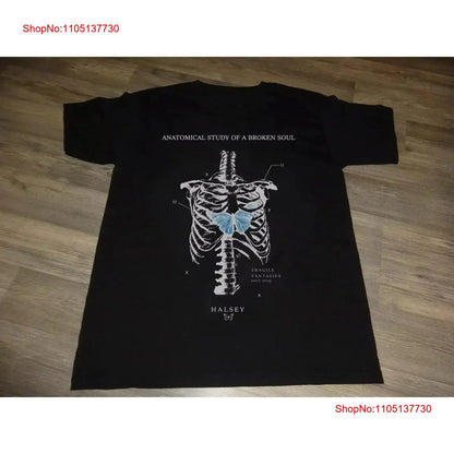 Halsey T Shirt Album TOUR Music Size S 5XL vintage Washed Casual designer clothes Versatile fashion Slightly graphic Stylish
