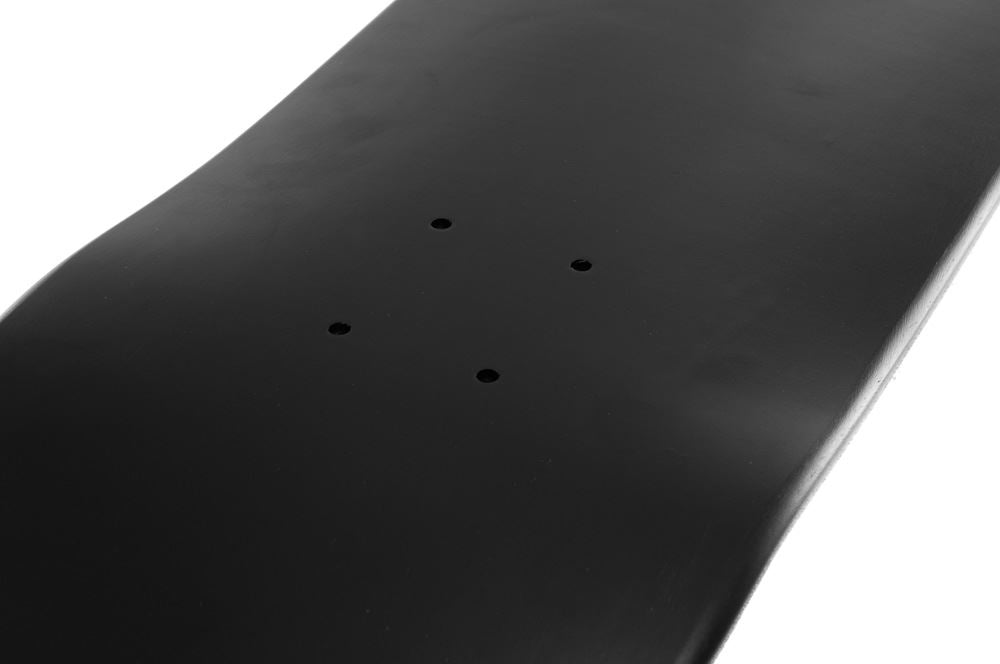 Venom Blank Skateboard Deck - Matt Black - 8.0"