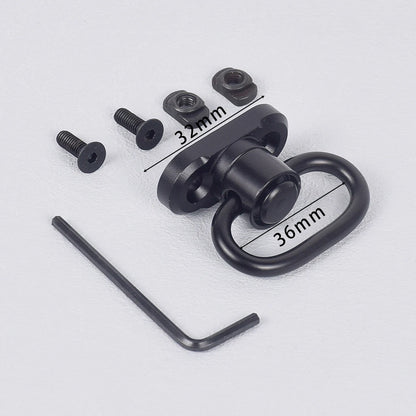 Tactical RSA GBB Buckle QD Swivel Sling Mlok Scope Mount Attachment Adapter Pictinny Rail Hunting Airsoft Rifle Accessories