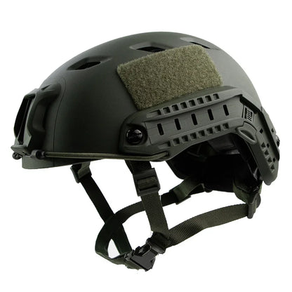 BOOIU FAST Helmet MH PJ BJ Airsoft TacticsHelmets ABS Outdoor CS Paintball Shooting Game Protective Equipment