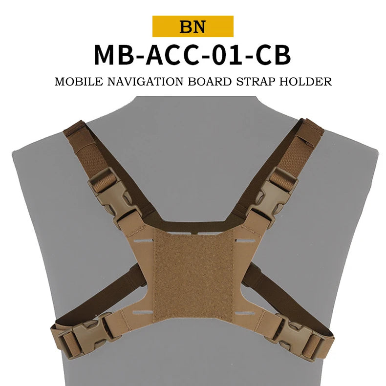 Tactical vest MOLLE folding navigation board CS military Airsoft Gear Molle tablet phone holder hunting chest bag map bag