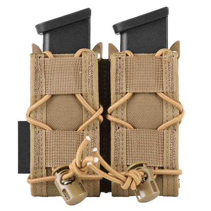 Votagoo Molle Mag Pouch 9mm/.40 Caliber Single/Dual Stack Adjustable Mag Pouch-4