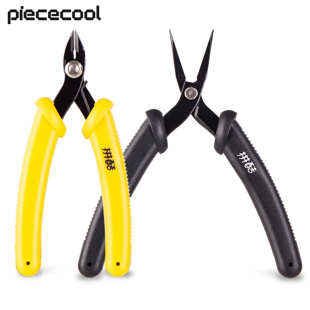 Piececool | 2Pcs Assembling Clipper & Needle Nose Pliers for 3D Model Craft Kits