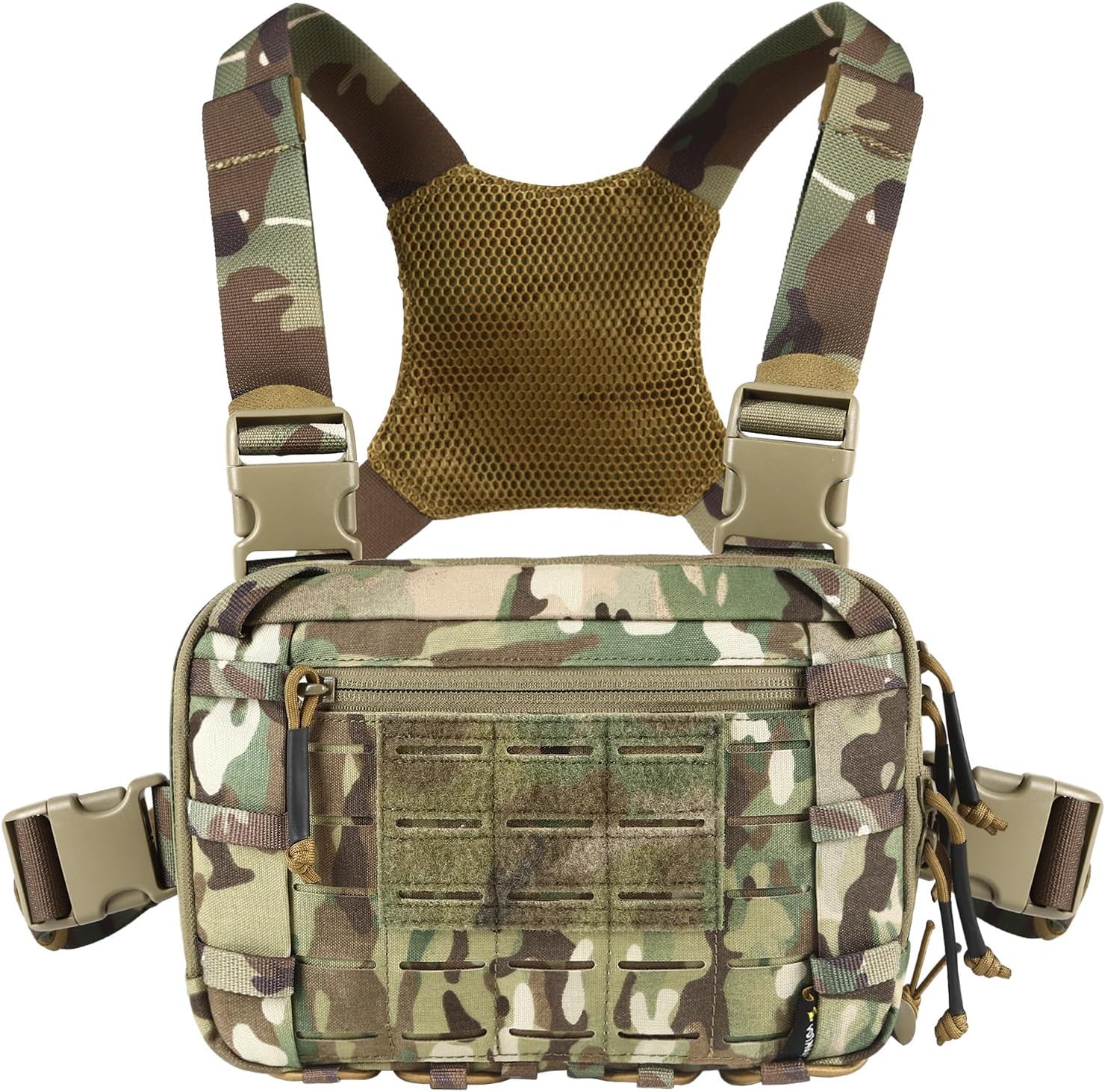 Votagoo Tactical Chest Pack EDC Chest Bag 2L Utility Molle Chest Rig Pouch-0
