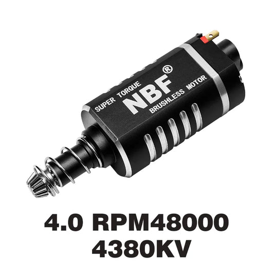 NBF 4.0 Airsoft 480 Brushless Motor AEG CNC Motor Gearbox V2 Upgrade Airsoft Mosfet Airgun ‌water Gun‌‌ Shooting DIY Parts Toy