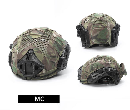 Mtek Helmet Cover Mesh Tactical Equipment Airsoft Hunt Accessory Tactical Helmet Protective Gear Outdoor Wargame Hunting