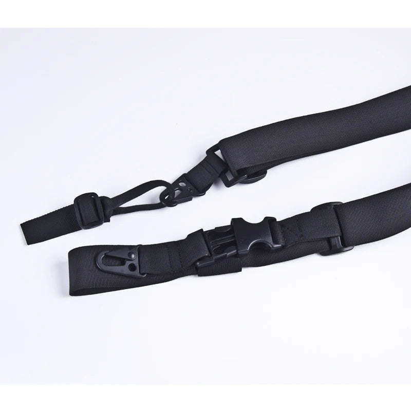 SINAIRSOFT Tactical Gun Sling 3 Point Bungee Airsoft Rifle Strapping Belt Shooting Hunting Accessories Three Point Gun Strap