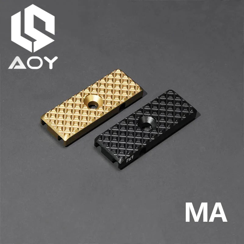 Mlok Keymod System Laser Flashlight Tactics Wire Guide Pressure Remote Switch Cable Management Airsoft Metal Weapons Accessories