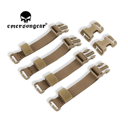 Emersongear Tactical Chest Rig To Vest Adapter Kit Adjustable Trekking Tactics Accessories Training Shooting Airsoft