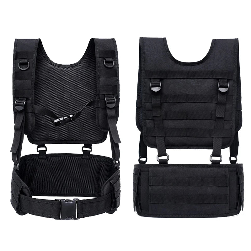 Men's Military Tactical Vest Outdoor Hunting Shooting Training Protective Equipment Combat Armor Airsoft Combat Accessories