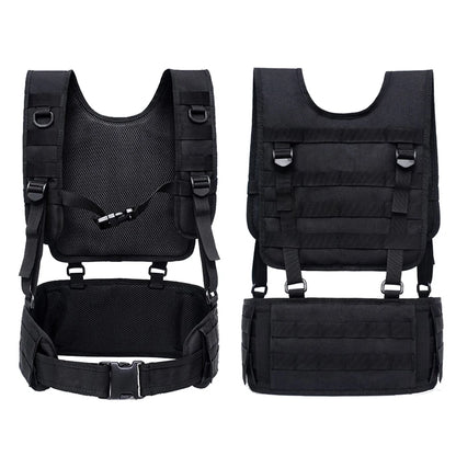 Men's Military Tactical Vest Outdoor Hunting Shooting Training Protective Equipment Combat Armor Airsoft Combat Accessories