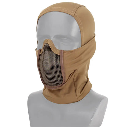 Motorcycle Balaclava Breathable Army Protection Mask Universal Tactical Headgear CS Hunting Airsoft Wargame Military Sports Mask