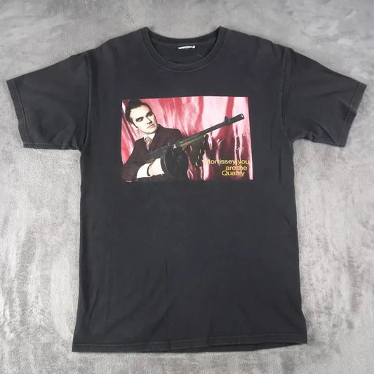 Vintage Morrissey You Are The Quarry Tour Merch 2004 Band T Shirt Size S M