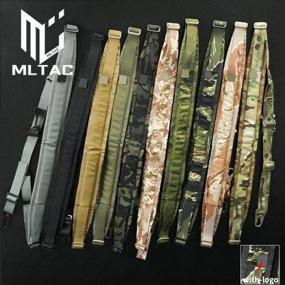 Tactical 2 Point Modular Rifle Sling Shooting Hunting Weapo Fast Shoulder Strap Portable Adjustable Sling Rope Fit M4 Ak Ar15