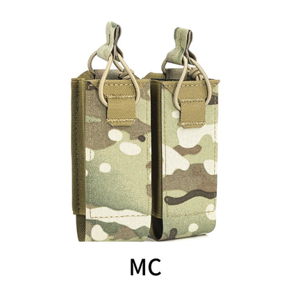 Tactical Mag Pouch .45 Dual Magazines Double Smg Molle Airsoft Mpx P90 Ump45 Hunting Equipment Accessories Wargame Outdoor Vest