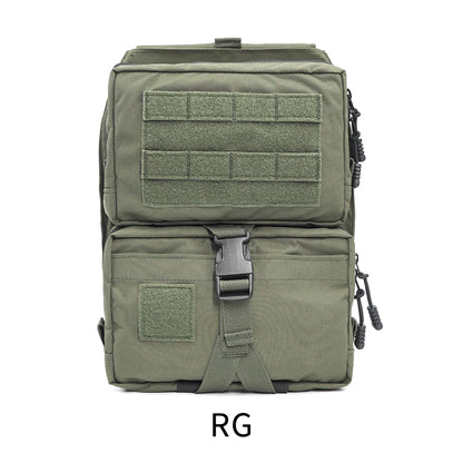 Tactical Vest Backboard Bag for Mayflower Scarab Quick Release Molle Medical Water Bag Airsoft Huting Accessory Wargame Gear