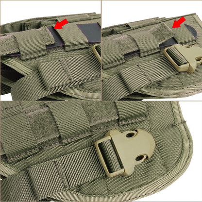 Tactical Molle Pistol Holster Right Hand Gun Holster Magzine Pouch Glock 17/1911 Airsoft Hunting Accessories