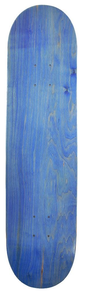 Venom Blank Skateboard Deck - Blue - 7.75" to 8.25"