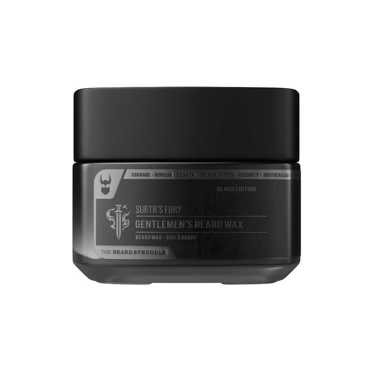 Clear Mustache Wax for a Natural Hold