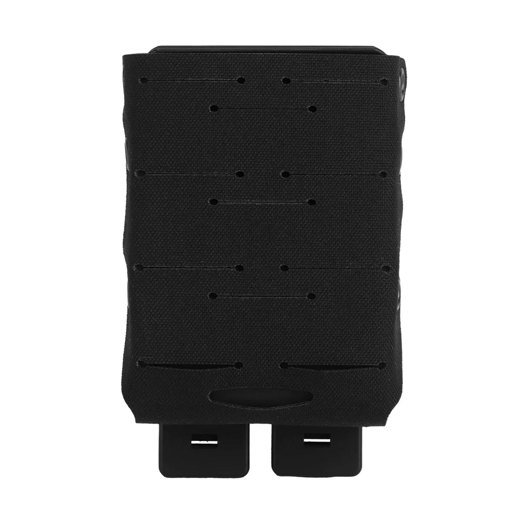 Tactical 5.56 7.62 Magazine Pouch Built-in Nylon Support Holder AR15 M4 Hunting Shooting Rifle Mag Pouch MOLLE Combat Belt Gear