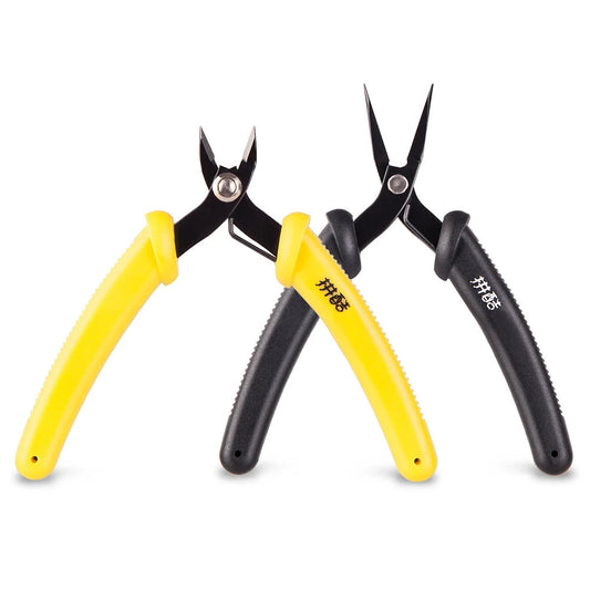 Piececool | 2Pcs Assembling Clipper & Needle Nose Pliers for 3D Model Craft Kits