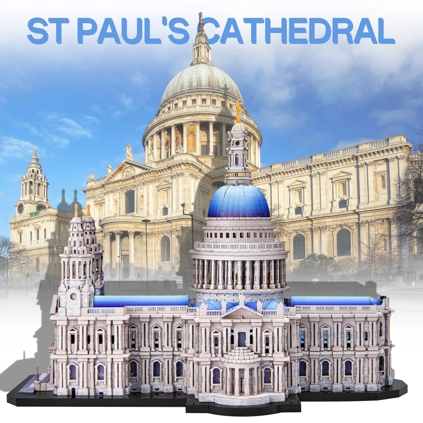 Piececool | St. Paul's Cathedral 3D DIY Metal Craft Kit