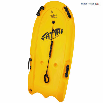 Hönö Bodyboard | Plastic Neutral | Yellow | Wave Ready