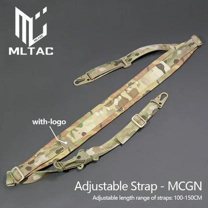 Tactical 2 Point Modular Rifle Sling Shooting Hunting Weapo Fast Shoulder Strap Portable Adjustable Sling Rope Fit M4 Ak Ar15