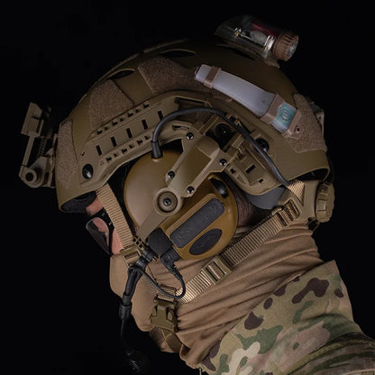 Helmet Rail Adapter For PELTOR ComTac 2&3 Airsoft Shooting Accessories Headset Mount Fit Ops Core ARC Team Wendy MLOK Rail