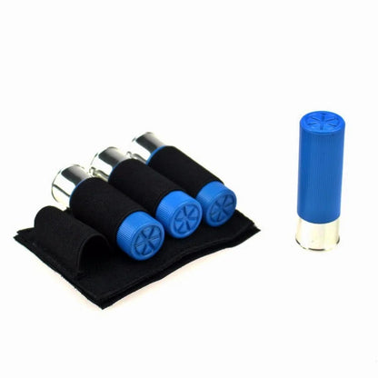 Tactical Molle Shell Holder Carrier 12GA Paintball Hunting Buttstock Airsoft Ammo Magazine Pouch