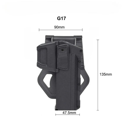 Tactical Classics G*ock 17 18 19 Pistol Holsters for X300 X400 W*apon Flashlight Airsoft Colt M1911 P320 Waist Gun Holster
