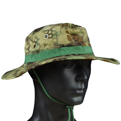 Tactical Airsoft  Sniper Camouflage Boonie Hats Nepalese Cap Militares Army Mens American Military Accessories A-tacs FG