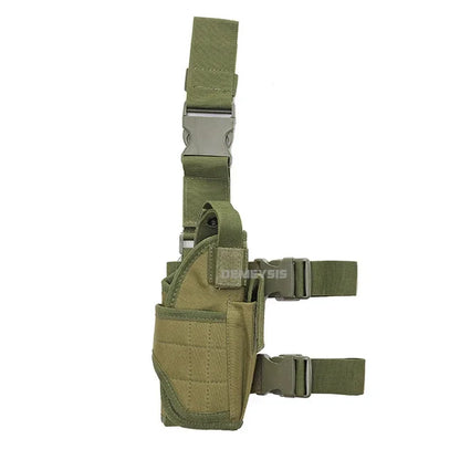 Universal Drop Leg Gun Holster Right Handed Tactical Thigh Pistol Bag Pouch Legs Harness for All Handguns