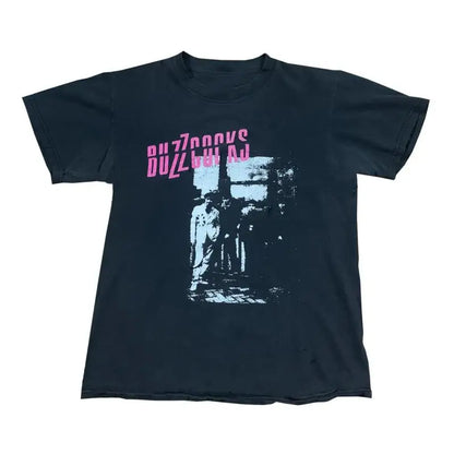 Buzzcocks Music For Lovers Black T Shirt Cotton Full Size KK25