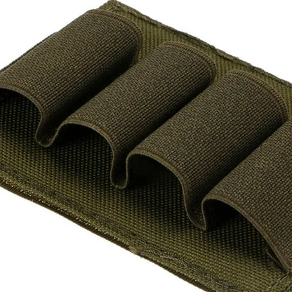 Tactical Molle Shell Holder Carrier 12GA Paintball Hunting Buttstock Airsoft Ammo Magazine Pouch
