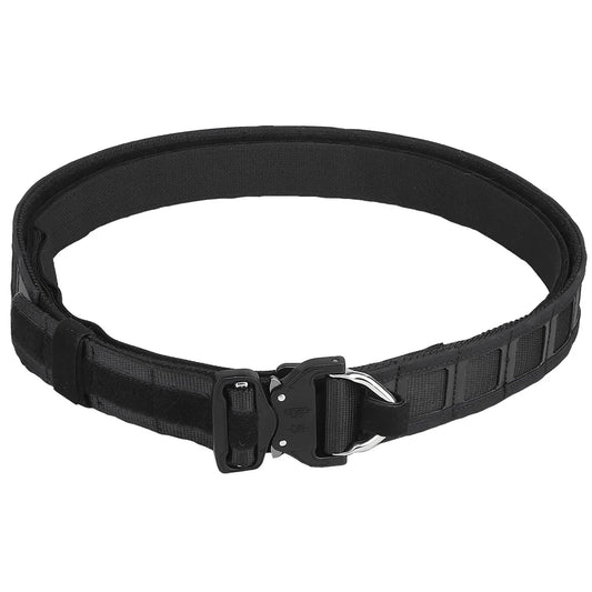 Tactical 3 Layer 1.5inch Combat Belt Quick Release Metal Buckle MOLLE Mens Belts Camo Airsoft Shooting Hunting Gear Accessories
