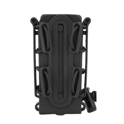 Hunting 5.56 7.62 9mm Magazine Pouch Molle Scorpion Fast Mag Quick Release AR15 Mag Holster Case Box with Molle Waist Belt Clip