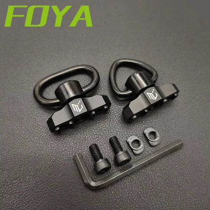 Tactical Metal MLOK QD Sling Mount M4 AR15 Mounted Base Swivel Strap Buckle Quick Release Button Airsoft Gun Hunting Accessories