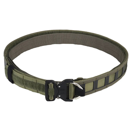 Tactical 3 Layer 1.5inch Combat Belt Quick Release Metal Buckle MOLLE Mens Belts Camo Airsoft Shooting Hunting Gear Accessories