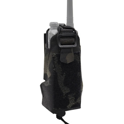 Tactical Gridlok Radio Pouch BAOFENG/POFUNG UV5R UV82 Walkie Talkie Bag Molle Intercom Pouch For Hunting Airsoft