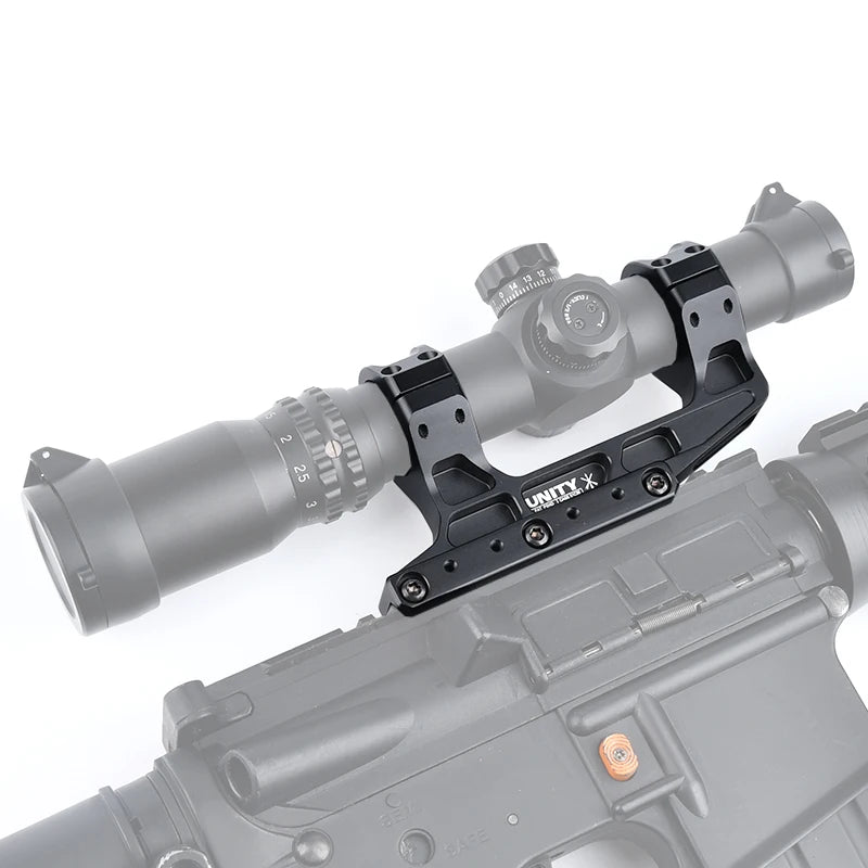 Airsoft Tactical Toy Gun Red Dot Sight Scope Mount 30mm LPVO Fast Mount with 20mm Picatiny Rail Base Accessory for AR15 Rifle