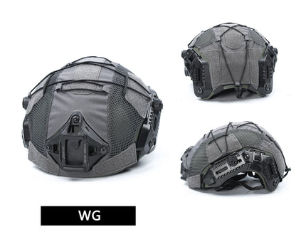 Mtek Helmet Cover Mesh Tactical Equipment Airsoft Hunt Accessory Tactical Helmet Protective Gear Outdoor Wargame Hunting