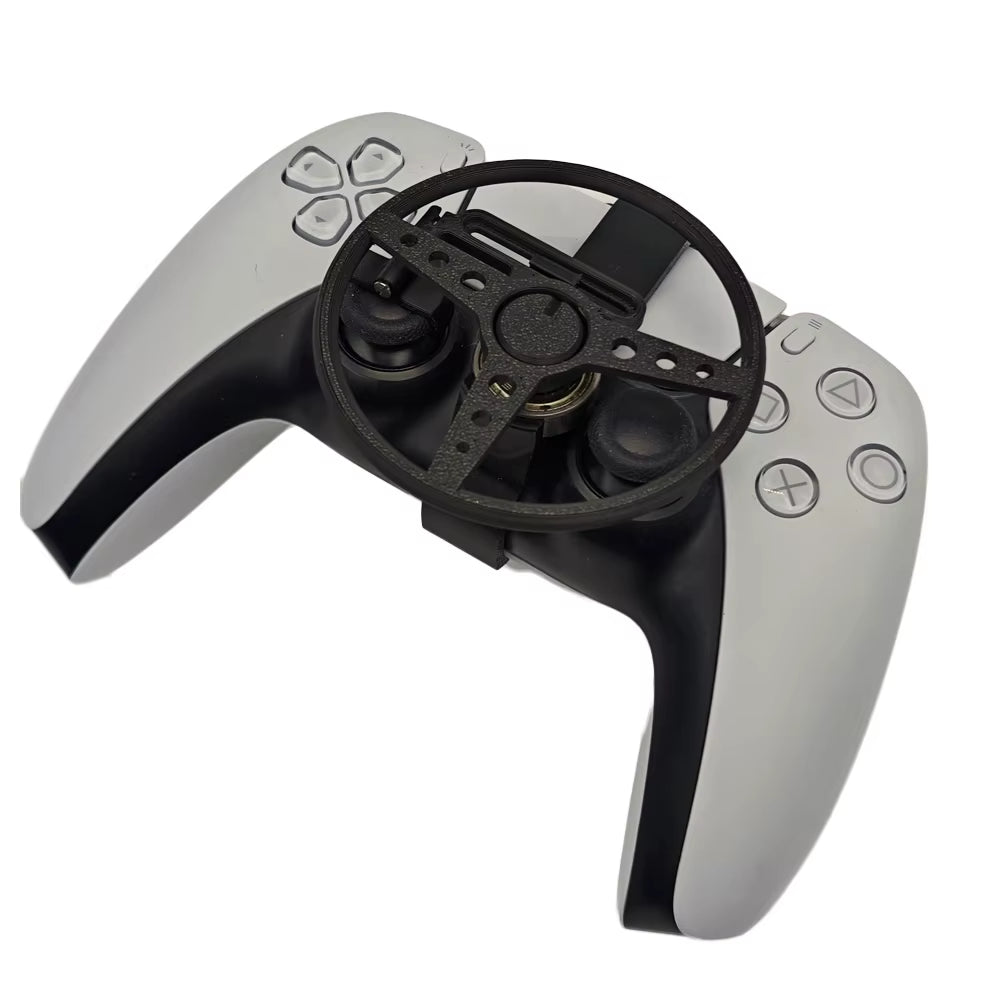 Mini Steering Wheel for PS5 and PS5 Slim Game Controller Auxiliary Replacement Accessories