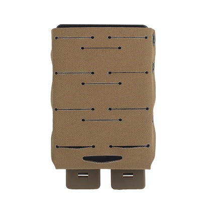 Tactical 5.56 7.62 Magazine Pouch Built-in Nylon Support Holder AR15 M4 Hunting Shooting Rifle Mag Pouch MOLLE Combat Belt Gear