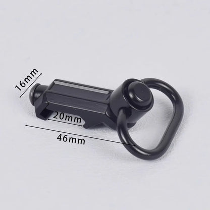 Tactical RSA GBB Buckle QD Swivel Sling Mlok Scope Mount Attachment Adapter Pictinny Rail Hunting Airsoft Rifle Accessories