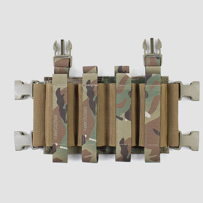 Tactical Vest MK3 MK4 JPC2.0 Chest Quadruple Magazine Insert Pouch,Vest Expansion Accessories Bag For Airsoft Hunting Shooting