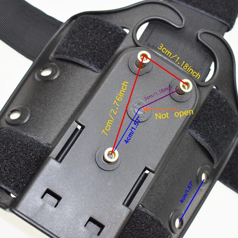 Airsoft P226/1911/Glock 17 19/M9/USP Universal Gun Holster Drop Leg Platform Hunting Holster Accessories