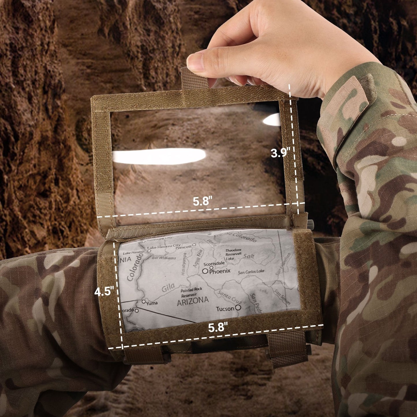 Molle Tactical Map Bag-6
